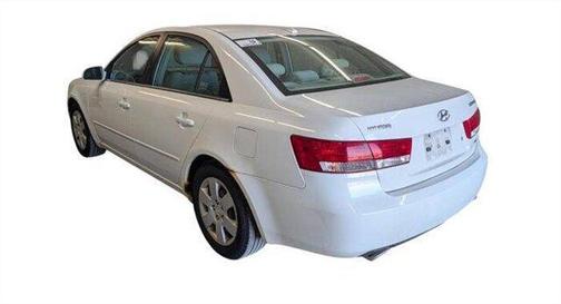Powder White Pearl 2008 Hyundai SONATA GLS