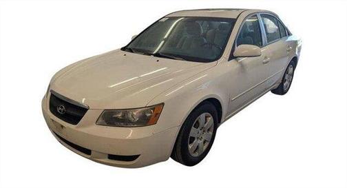 Powder White Pearl 2008 Hyundai SONATA GLS
