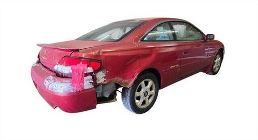 Red 2001 Toyota Camry Solara SE V6