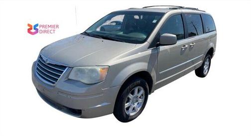 Tan 2009 Chrysler Town & Country Touring