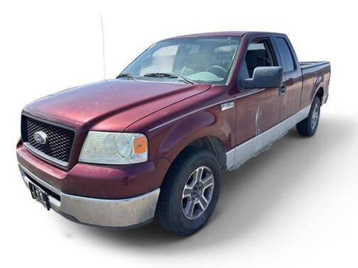 Red 2006 Ford F-150 Lariat SuperCab