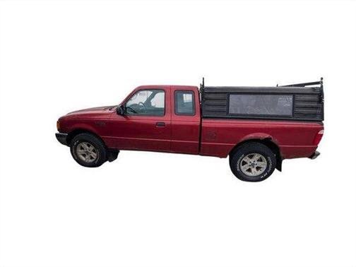 Red 2003 Ford Ranger XLT