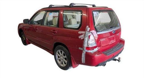 Red 2008 Subaru Forester 2.5X