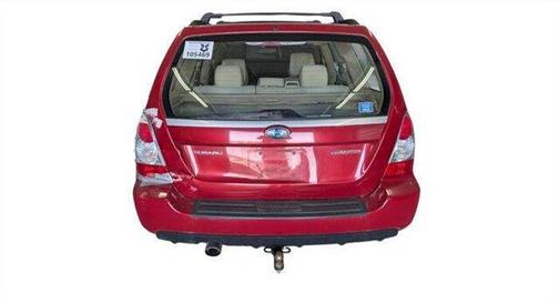 Red 2008 Subaru Forester 2.5X