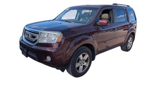 Burgundy 2011 Honda Pilot EX-L