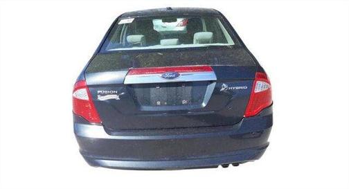 Tuxedo Black Clearcoat Metallic 2010 Ford Fusion Hybrid Base