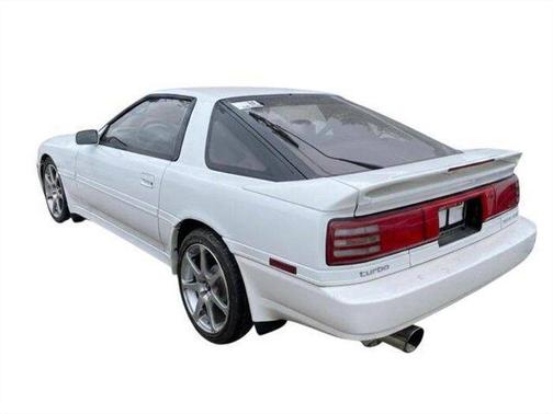 White Pearl 1991 Toyota Supra Turbo