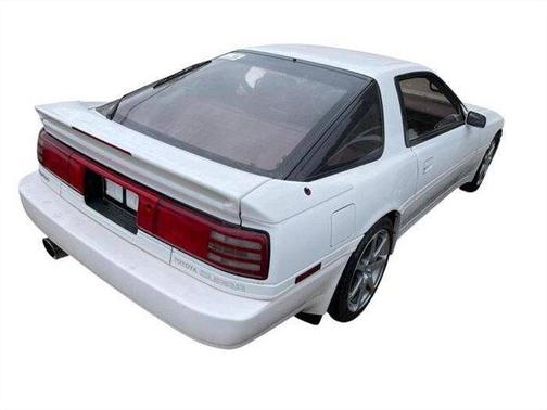 White Pearl 1991 Toyota Supra Turbo