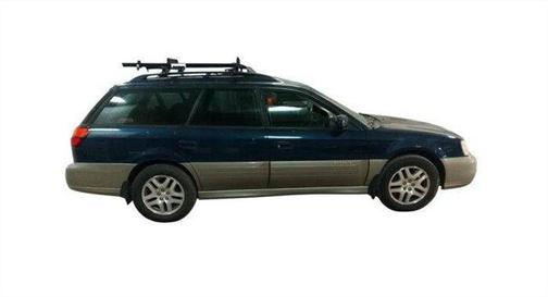 Mystic Blue Pearl / Titanium 2003 Subaru Legacy