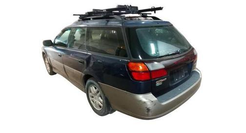Mystic Blue Pearl / Titanium 2003 Subaru Legacy