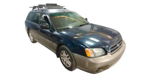 Mystic Blue Pearl / Titanium 2003 Subaru Legacy