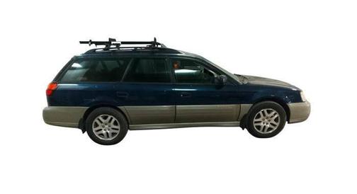 Mystic Blue Pearl / Titanium 2003 Subaru Legacy