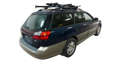 Mystic Blue Pearl / Titanium 2003 Subaru Legacy