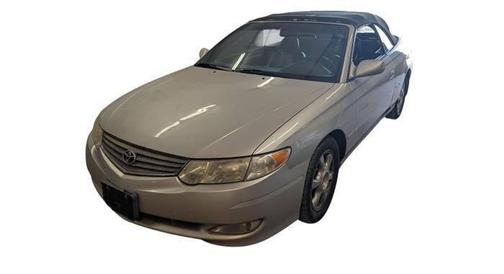 Silver 2002 Toyota Camry Solara SE