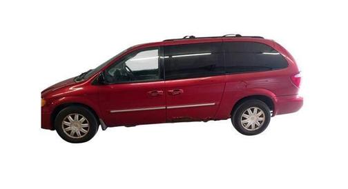 Red 2007 Chrysler Town & Country Touring