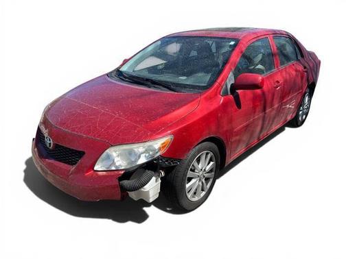 Red 2009 Toyota Corolla