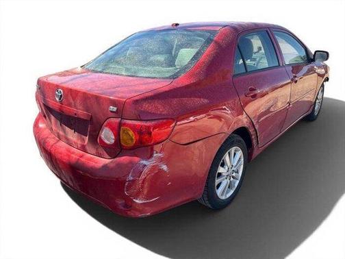 Red 2009 Toyota Corolla