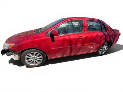 Red 2009 Toyota Corolla