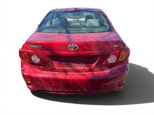 Red 2009 Toyota Corolla