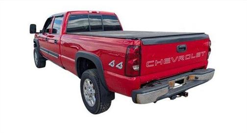 Red 2005 Chevrolet Silverado 2500 Work Truck H/D Crew Cab