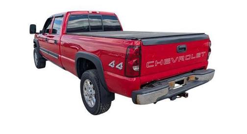 Red 2005 Chevrolet Silverado 2500 Work Truck H/D Crew Cab