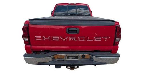 Red 2005 Chevrolet Silverado 2500 Work Truck H/D Crew Cab