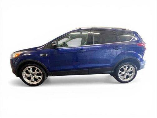 Deep Impact Blue Metallic 2013 Ford Escape Titanium