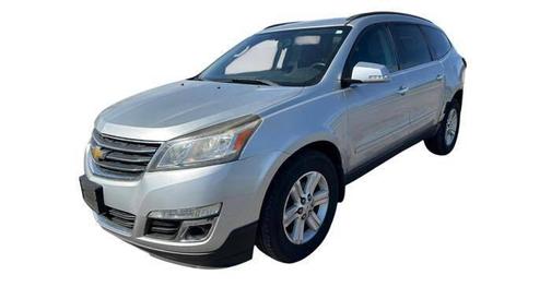 Silver 2013 Chevrolet Traverse 1LT