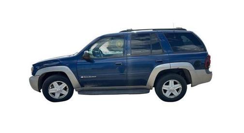 Blue 2002 Chevrolet Trailblazer LS