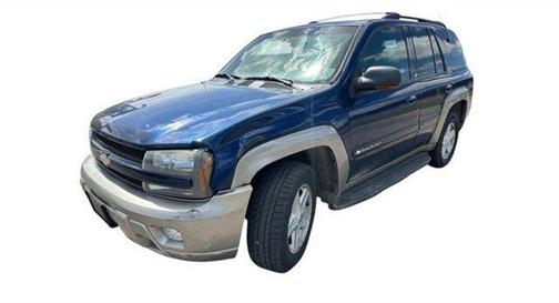 Blue 2002 Chevrolet Trailblazer LS