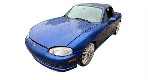 Blue 1999 Mazda MX-5 Miata