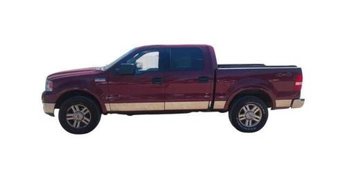 Burgundy 2004 Ford F-150 XLT SuperCrew