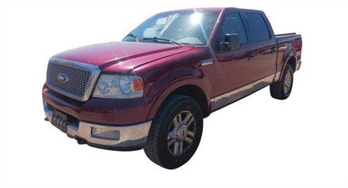 Burgundy 2004 Ford F-150 XLT SuperCrew