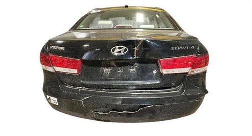 Black 2007 Hyundai SONATA GLS