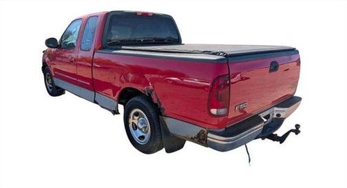Red 2003 Ford F-150 XL SuperCab