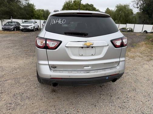 Silver 2014 Chevrolet Traverse LTZ