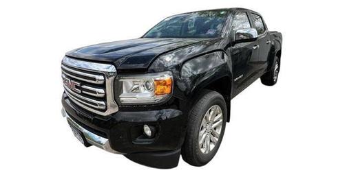 Black 2017 GMC Canyon SLT