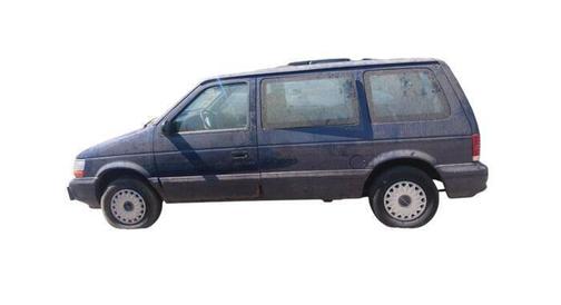 Navy Blue 1995 Plymouth Voyager