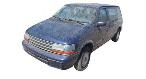 Navy Blue 1995 Plymouth Voyager