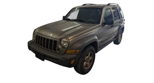 Light Green 2007 Jeep Liberty Sport