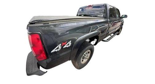 Green 2004 Chevrolet Silverado 2500 Work Truck H/D Crew Cab