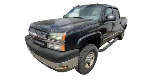 Green 2004 Chevrolet Silverado 2500 Work Truck H/D Crew Cab