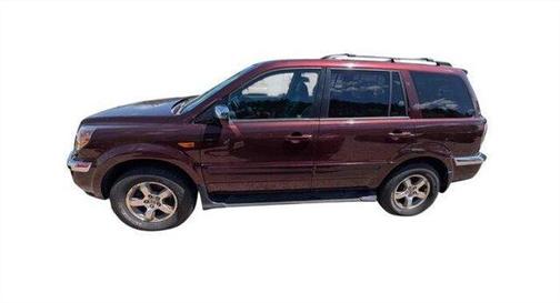 Burgundy 2007 Honda Pilot EX-L