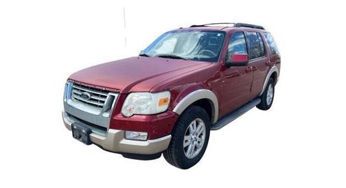 Red 2009 Ford Explorer Eddie Bauer