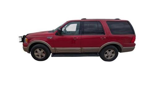 Red 2003 Ford Expedition Eddie Bauer