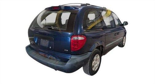 Blue 2002 Dodge Caravan SE