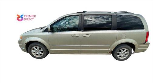 Tan 2010 Chrysler Town & Country Touring