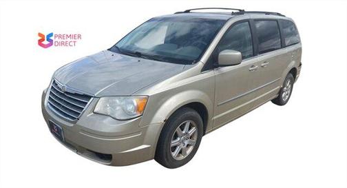 Tan 2010 Chrysler Town & Country Touring