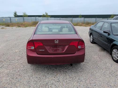 Red 2008 Honda Civic EX