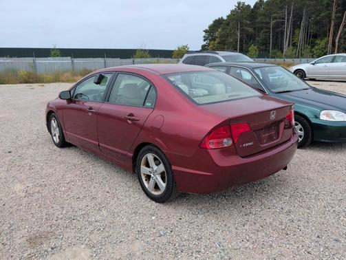 Red 2008 Honda Civic EX